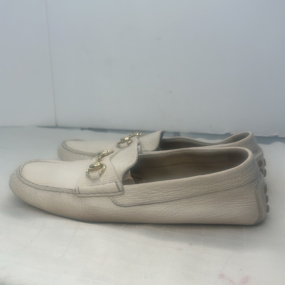 Gucci Horsebit Acapulco Loafer Drivers in Mystic White Size 10.5 - Picture 6 of 13